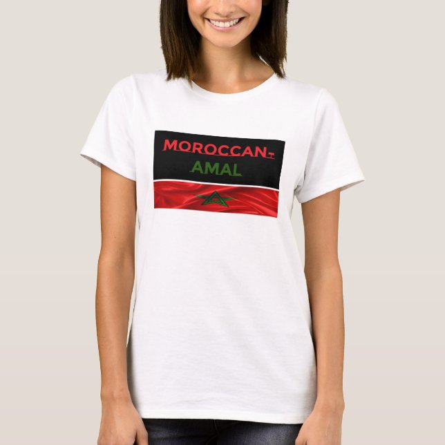 Camiseta Mulheres marroquinas-amais (Frente)