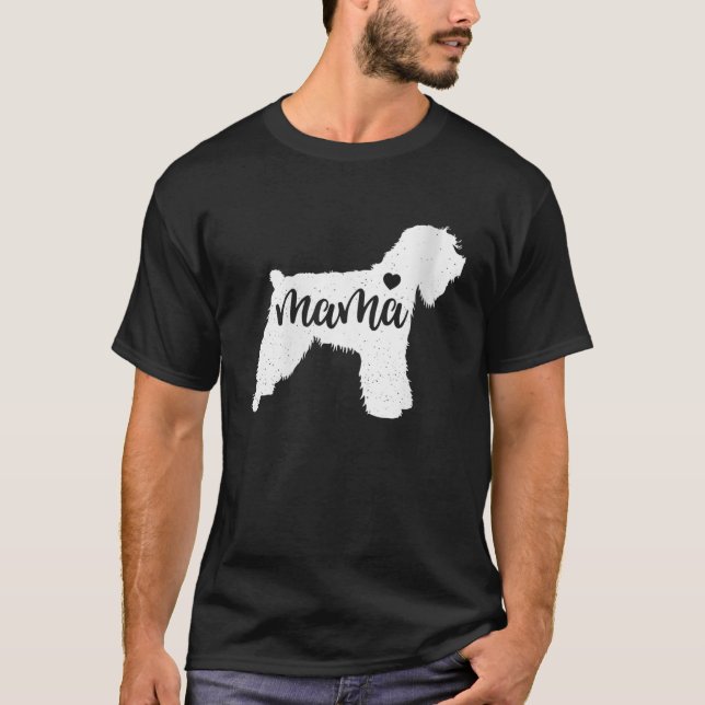 Camiseta Mulheres Más Revestidas Rodas Mortas Terrier Mãe C (Frente)
