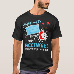 Camiseta Mulheres Mascaradas E Vacinadas Terapêuticas Respi