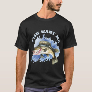 Camiseta mulheres me querem peixe me teme