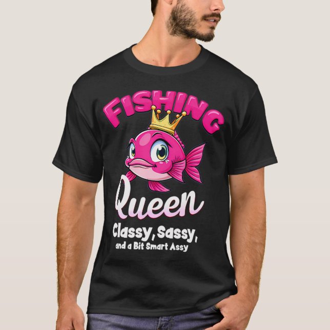 Camiseta Mulheres Me Querem Peixes Me Temem Presente (Frente)