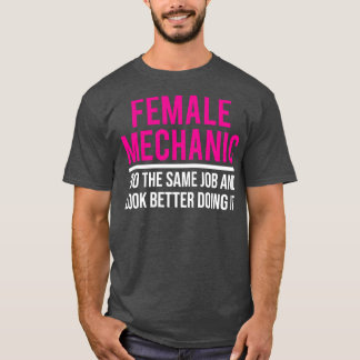 Camiseta Mulheres Mecânicas Engraçadas Mecânicas Presente M