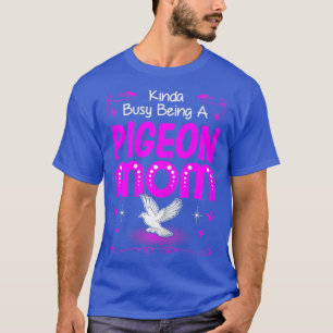 Camiseta Mulheres Meio Ocupadas Sendo Pombo Mamãe Dott Tshi