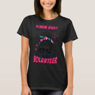 Camiseta Mulheres Meio Ocupadas Sendo Um Salvamento Animal