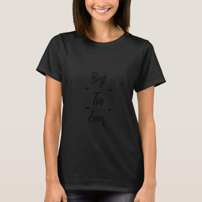 Camiseta Mulheres - Melhor Tia Nunca (Frente)