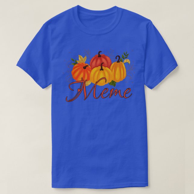 Camiseta Mulheres Memorizam Pumpkin Leopard Estilo Engraçad (Frente do Design)