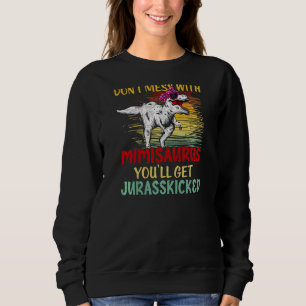 Camiseta Mulheres Meninas Bonitas Mimissauro Dinossauro Rex