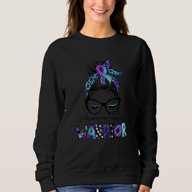 Camiseta Mulheres Meninas Clássica Leopard Pattern Sclerode (Frente)