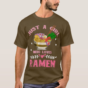 Camiseta Mulheres Meninas Crianças Comidas Asiáticas Sobram