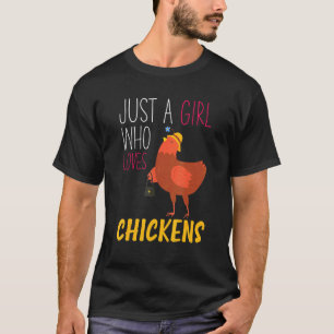 Camiseta Mulheres Meninas Fazendeiras de Animais Apenas Uma