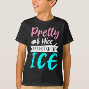 Camiseta Mulheres Meninas Hóquei Goleira Jogadora de Hóquei