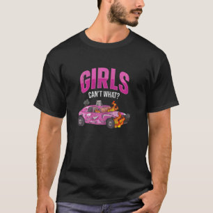 Camiseta Mulheres Meninas Não Podem O Que Citação Para Uma