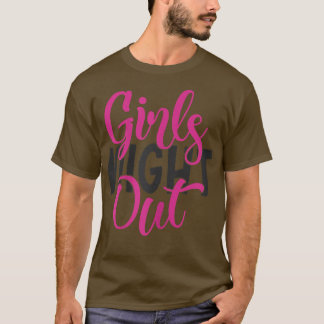 Camiseta Mulheres Meninas Noite Fora BFF Correspondendo