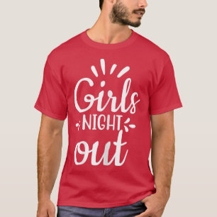 Camiseta Mulheres Meninas Noite Fora de Noivado Matando
