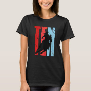 Camiseta Mulheres Meninas Rodeio 10º Aniversário da Corrida