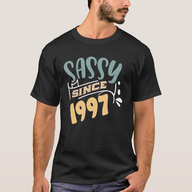 Camiseta Mulheres Meninas Sassy Desde a Celebração de Anive (Frente)
