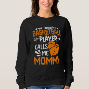 Camiseta Mulheres Meu Jogador De Basquete Favorito Me Chama