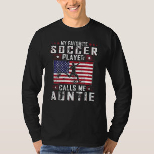 Camiseta Mulheres Meu Jogador De Futebol Favorito Me Chama