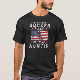 Camiseta Mulheres Meu Jogador De Futebol Favorito Me Chama