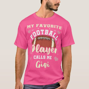 Camiseta Mulheres Meu Jogador De Futebol Favorito Me Chama