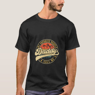 Camiseta Mulheres Meu Pessoas Favorito Me Chame De Pai Vint
