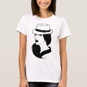 Camiseta Mulheres mexicanas latinas enfrentam arte