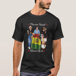 Camiseta Mulheres Mexicanas Nascer Do Patrimônio Da Bolívia