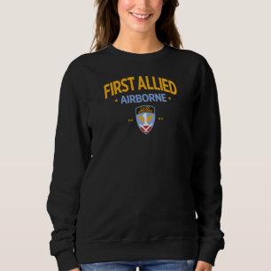 Camiseta Mulheres Militares Americanas de 1rua Allied Airbo