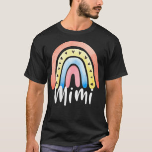 Camiseta Mulheres Mimi Rainbow Para Mulheres Dia de as mães