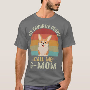Camiseta Mulheres Minhas Pessoas Favoritas Me Chamam De Gmã