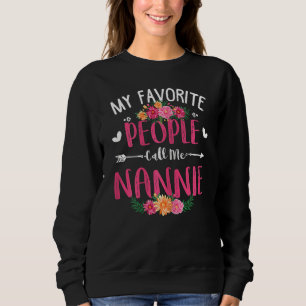 Camiseta Mulheres Minhas Pessoas Favoritas Me Chamam De Nan