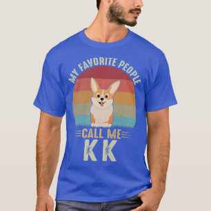 Camiseta Mulheres Minhas Pessoas Favoritas Me Chamam Kk Cut