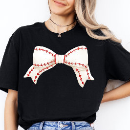 Camiseta Mulheres Modernas Baseball Equipe Mãe Apoio Mãe