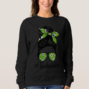 Camiseta Mulheres Morrem Babcia Dia de as mães de futebol M