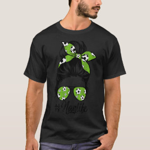 Camiseta Mulheres Morrem Nan Dia de as mães de futebol Mess