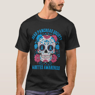 Camiseta Mulheres Mortos Pancreias Sociedade Diabetes Sensi