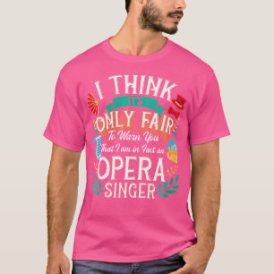 Camiseta Mulheres Mostram Design para Cantora De Ópera Do C