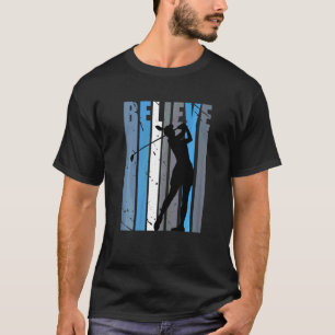Camiseta Mulheres Motivadas Golfando Crianças de Aniversári