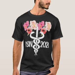 Camiseta Mulheres MSN 2021 Caduceus Mestrado Em Ciência Em 