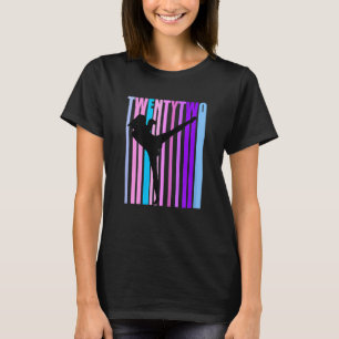 Camiseta Mulheres Mulheres 22º Aniversário Kickboxer Kickbo