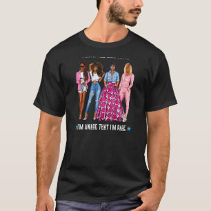 Camiseta Mulheres Mulheres Negra Empoderamento Feminina Fem