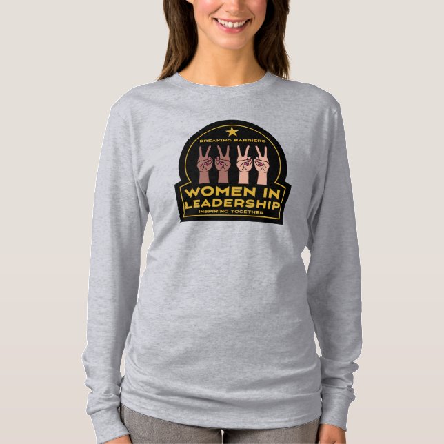 Camiseta Mulheres na liderança (Frente)