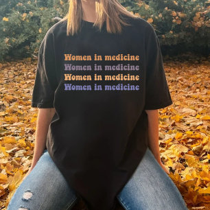 Camiseta Mulheres na medicina