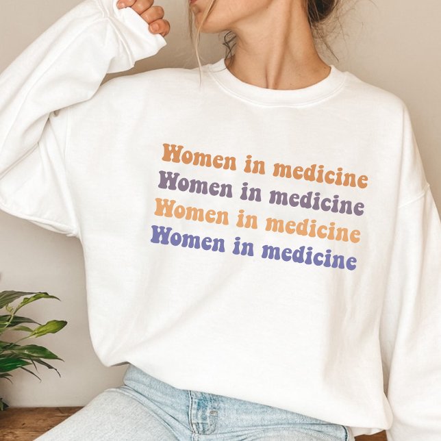 Camiseta Mulheres na medicina (Criador carregado)