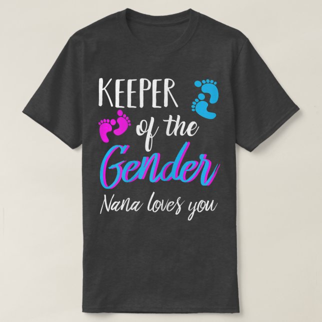 Camiseta Mulheres Nana Gênero Guardam O Gênero Nan (Frente do Design)