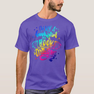 Camiseta Mulheres Não sou um rato de biblioteca Sou um livr