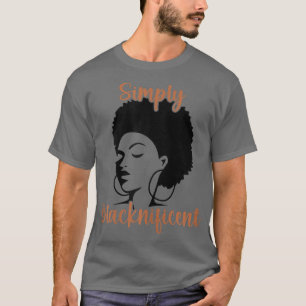 Camiseta Mulheres Negra Orgulho Africano B Afro Melanin