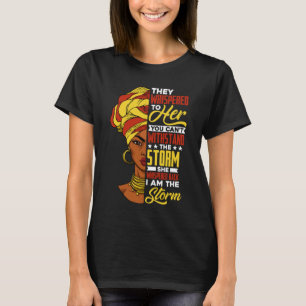 Camiseta Mulheres Negras Africanas Orgulhosas - Hist Negro