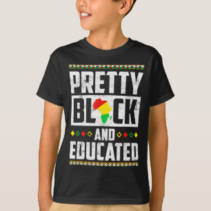 Camiseta Mulheres Negras Bonitas E Educadas Montagem da His