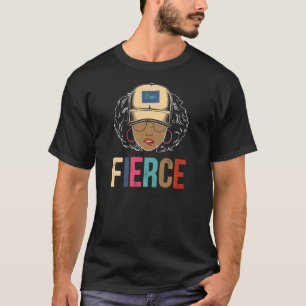 Camiseta Mulheres Negras Cores Gráficas Da Melanina Para Ve